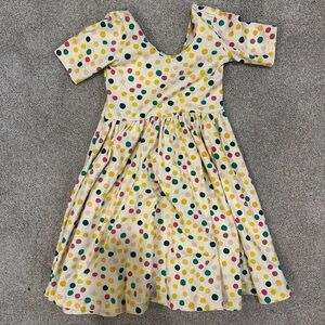 Alice and Ames Polka Dot Dress with Multicolor Dots